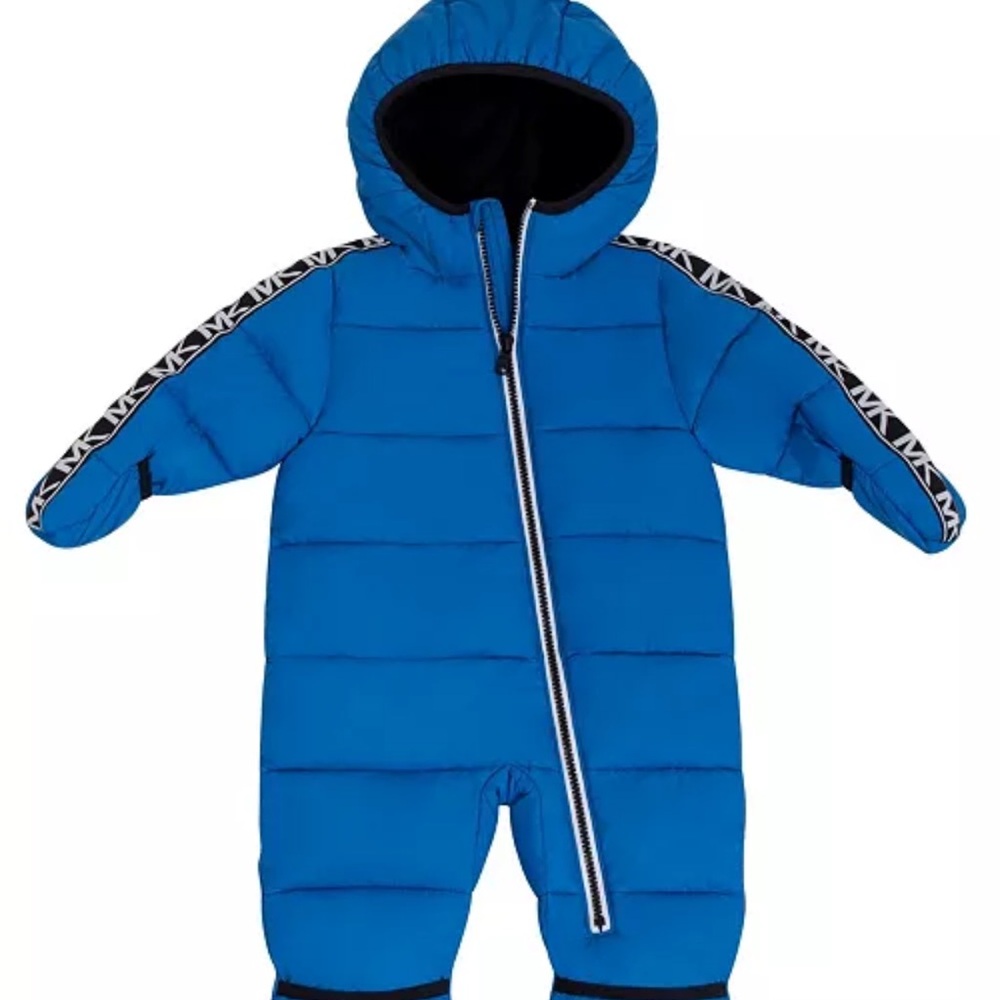 Michael Kors Blue Kids Puffer Jacket